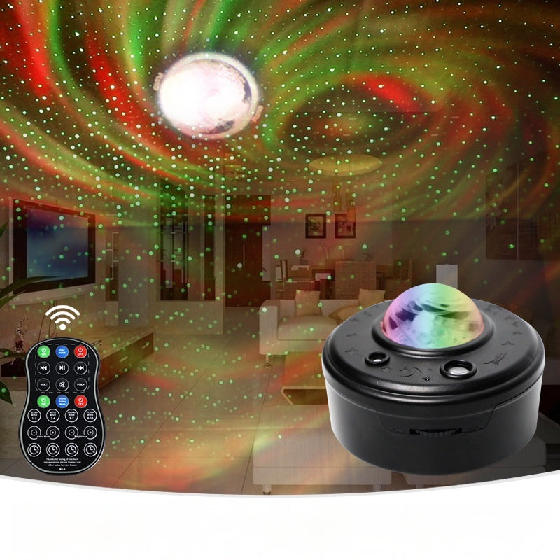 Plug-In Northern Lights Moon Galaxy Projector Astronaut Starry Sky Atmosphere Projection Lamp