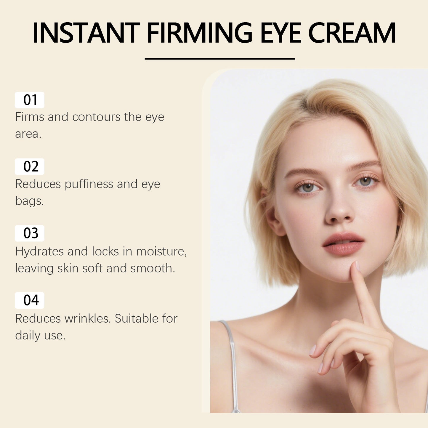 Hydrating Elastic Massage Eye Neck Cream